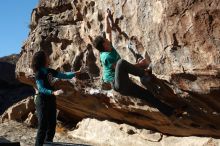 Bouldering in Hueco Tanks on 12/09/2018 with Blue Lizard Climbing and Yoga

Filename: SRM_20181209_1107450.jpg
Aperture: f/4.5
Shutter Speed: 1/400
Body: Canon EOS-1D Mark II
Lens: Canon EF 50mm f/1.8 II