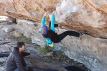 Bouldering in Hueco Tanks on 12/09/2018 with Blue Lizard Climbing and Yoga

Filename: SRM_20181209_1223330.jpg
Aperture: f/4.5
Shutter Speed: 1/250
Body: Canon EOS-1D Mark II
Lens: Canon EF 16-35mm f/2.8 L