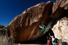 Bouldering in Hueco Tanks on 12/09/2018 with Blue Lizard Climbing and Yoga

Filename: SRM_20181209_1320020.jpg
Aperture: f/5.6
Shutter Speed: 1/250
Body: Canon EOS-1D Mark II
Lens: Canon EF 16-35mm f/2.8 L