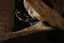 Bouldering in Hueco Tanks on 12/09/2018 with Blue Lizard Climbing and Yoga

Filename: SRM_20181209_1450150.jpg
Aperture: f/5.6
Shutter Speed: 1/250
Body: Canon EOS-1D Mark II
Lens: Canon EF 16-35mm f/2.8 L