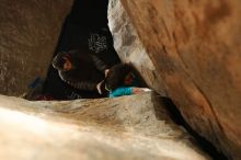 Bouldering in Hueco Tanks on 12/09/2018 with Blue Lizard Climbing and Yoga

Filename: SRM_20181209_1456070.jpg
Aperture: f/5.6
Shutter Speed: 1/250
Body: Canon EOS-1D Mark II
Lens: Canon EF 16-35mm f/2.8 L