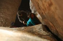 Bouldering in Hueco Tanks on 12/09/2018 with Blue Lizard Climbing and Yoga

Filename: SRM_20181209_1457480.jpg
Aperture: f/5.6
Shutter Speed: 1/250
Body: Canon EOS-1D Mark II
Lens: Canon EF 16-35mm f/2.8 L