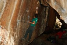 Bouldering in Hueco Tanks on 12/09/2018 with Blue Lizard Climbing and Yoga

Filename: SRM_20181209_1551100.jpg
Aperture: f/5.6
Shutter Speed: 1/250
Body: Canon EOS-1D Mark II
Lens: Canon EF 50mm f/1.8 II