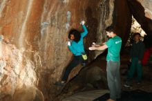 Bouldering in Hueco Tanks on 12/09/2018 with Blue Lizard Climbing and Yoga

Filename: SRM_20181209_1601540.jpg
Aperture: f/5.6
Shutter Speed: 1/250
Body: Canon EOS-1D Mark II
Lens: Canon EF 50mm f/1.8 II