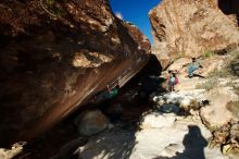 Bouldering in Hueco Tanks on 12/09/2018 with Blue Lizard Climbing and Yoga

Filename: SRM_20181209_1700070.jpg
Aperture: f/5.6
Shutter Speed: 1/250
Body: Canon EOS-1D Mark II
Lens: Canon EF 16-35mm f/2.8 L