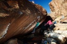 Bouldering in Hueco Tanks on 12/09/2018 with Blue Lizard Climbing and Yoga

Filename: SRM_20181209_1706220.jpg
Aperture: f/5.6
Shutter Speed: 1/250
Body: Canon EOS-1D Mark II
Lens: Canon EF 16-35mm f/2.8 L