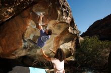 Bouldering in Hueco Tanks on 12/14/2018 with Blue Lizard Climbing and Yoga

Filename: SRM_20181214_1204290.jpg
Aperture: f/8.0
Shutter Speed: 1/250
Body: Canon EOS-1D Mark II
Lens: Canon EF 16-35mm f/2.8 L