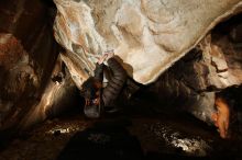 Bouldering in Hueco Tanks on 12/14/2018 with Blue Lizard Climbing and Yoga

Filename: SRM_20181214_1353420.jpg
Aperture: f/5.6
Shutter Speed: 1/250
Body: Canon EOS-1D Mark II
Lens: Canon EF 16-35mm f/2.8 L