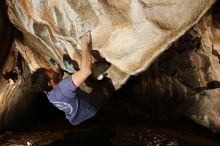 Bouldering in Hueco Tanks on 12/14/2018 with Blue Lizard Climbing and Yoga

Filename: SRM_20181214_1409020.jpg
Aperture: f/5.6
Shutter Speed: 1/250
Body: Canon EOS-1D Mark II
Lens: Canon EF 16-35mm f/2.8 L