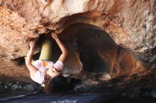 Bouldering in Hueco Tanks on 12/14/2018 with Blue Lizard Climbing and Yoga

Filename: SRM_20181214_1424210.jpg
Aperture: f/3.2
Shutter Speed: 1/250
Body: Canon EOS-1D Mark II
Lens: Canon EF 50mm f/1.8 II