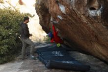 Bouldering in Hueco Tanks on 12/14/2018 with Blue Lizard Climbing and Yoga

Filename: SRM_20181214_1636100.jpg
Aperture: f/4.0
Shutter Speed: 1/250
Body: Canon EOS-1D Mark II
Lens: Canon EF 50mm f/1.8 II