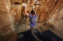 Bouldering in Hueco Tanks on 12/14/2018 with Blue Lizard Climbing and Yoga

Filename: SRM_20181214_1745231.jpg
Aperture: f/4.5
Shutter Speed: 1/200
Body: Canon EOS-1D Mark II
Lens: Canon EF 16-35mm f/2.8 L