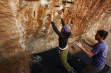 Bouldering in Hueco Tanks on 12/14/2018 with Blue Lizard Climbing and Yoga

Filename: SRM_20181214_1747291.jpg
Aperture: f/4.5
Shutter Speed: 1/200
Body: Canon EOS-1D Mark II
Lens: Canon EF 16-35mm f/2.8 L