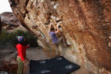 Bouldering in Hueco Tanks on 12/14/2018 with Blue Lizard Climbing and Yoga

Filename: SRM_20181214_1758000.jpg
Aperture: f/4.0
Shutter Speed: 1/160
Body: Canon EOS-1D Mark II
Lens: Canon EF 16-35mm f/2.8 L