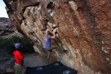 Bouldering in Hueco Tanks on 12/14/2018 with Blue Lizard Climbing and Yoga

Filename: SRM_20181214_1803170.jpg
Aperture: f/2.8
Shutter Speed: 1/200
Body: Canon EOS-1D Mark II
Lens: Canon EF 16-35mm f/2.8 L