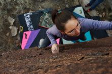 Bouldering in Hueco Tanks on 12/21/2018 with Blue Lizard Climbing and Yoga

Filename: SRM_20181221_1146410.jpg
Aperture: f/6.3
Shutter Speed: 1/200
Body: Canon EOS-1D Mark II
Lens: Canon EF 16-35mm f/2.8 L