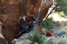 Bouldering in Hueco Tanks on 12/21/2018 with Blue Lizard Climbing and Yoga

Filename: SRM_20181221_1200560.jpg
Aperture: f/4.5
Shutter Speed: 1/320
Body: Canon EOS-1D Mark II
Lens: Canon EF 50mm f/1.8 II