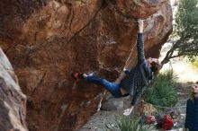 Bouldering in Hueco Tanks on 12/21/2018 with Blue Lizard Climbing and Yoga

Filename: SRM_20181221_1201110.jpg
Aperture: f/5.0
Shutter Speed: 1/320
Body: Canon EOS-1D Mark II
Lens: Canon EF 50mm f/1.8 II