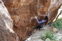 Bouldering in Hueco Tanks on 12/21/2018 with Blue Lizard Climbing and Yoga

Filename: SRM_20181221_1206570.jpg
Aperture: f/3.2
Shutter Speed: 1/320
Body: Canon EOS-1D Mark II
Lens: Canon EF 50mm f/1.8 II