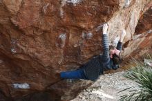 Bouldering in Hueco Tanks on 12/21/2018 with Blue Lizard Climbing and Yoga

Filename: SRM_20181221_1209290.jpg
Aperture: f/3.5
Shutter Speed: 1/320
Body: Canon EOS-1D Mark II
Lens: Canon EF 50mm f/1.8 II