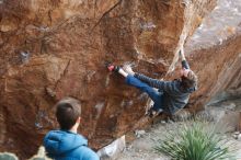 Bouldering in Hueco Tanks on 12/21/2018 with Blue Lizard Climbing and Yoga

Filename: SRM_20181221_1209420.jpg
Aperture: f/3.5
Shutter Speed: 1/320
Body: Canon EOS-1D Mark II
Lens: Canon EF 50mm f/1.8 II