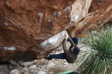 Bouldering in Hueco Tanks on 12/21/2018 with Blue Lizard Climbing and Yoga

Filename: SRM_20181221_1213300.jpg
Aperture: f/4.0
Shutter Speed: 1/320
Body: Canon EOS-1D Mark II
Lens: Canon EF 50mm f/1.8 II