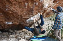 Bouldering in Hueco Tanks on 12/21/2018 with Blue Lizard Climbing and Yoga

Filename: SRM_20181221_1213420.jpg
Aperture: f/3.5
Shutter Speed: 1/320
Body: Canon EOS-1D Mark II
Lens: Canon EF 50mm f/1.8 II