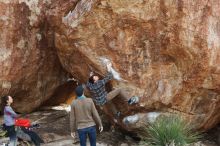 Bouldering in Hueco Tanks on 12/21/2018 with Blue Lizard Climbing and Yoga

Filename: SRM_20181221_1216310.jpg
Aperture: f/5.0
Shutter Speed: 1/320
Body: Canon EOS-1D Mark II
Lens: Canon EF 50mm f/1.8 II