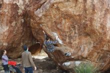 Bouldering in Hueco Tanks on 12/21/2018 with Blue Lizard Climbing and Yoga

Filename: SRM_20181221_1216360.jpg
Aperture: f/5.0
Shutter Speed: 1/320
Body: Canon EOS-1D Mark II
Lens: Canon EF 50mm f/1.8 II