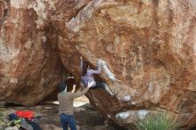 Bouldering in Hueco Tanks on 12/21/2018 with Blue Lizard Climbing and Yoga

Filename: SRM_20181221_1218160.jpg
Aperture: f/5.0
Shutter Speed: 1/320
Body: Canon EOS-1D Mark II
Lens: Canon EF 50mm f/1.8 II