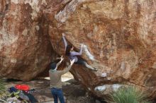 Bouldering in Hueco Tanks on 12/21/2018 with Blue Lizard Climbing and Yoga

Filename: SRM_20181221_1218200.jpg
Aperture: f/5.0
Shutter Speed: 1/320
Body: Canon EOS-1D Mark II
Lens: Canon EF 50mm f/1.8 II