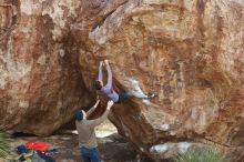 Bouldering in Hueco Tanks on 12/21/2018 with Blue Lizard Climbing and Yoga

Filename: SRM_20181221_1218221.jpg
Aperture: f/5.0
Shutter Speed: 1/320
Body: Canon EOS-1D Mark II
Lens: Canon EF 50mm f/1.8 II