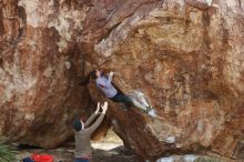 Bouldering in Hueco Tanks on 12/21/2018 with Blue Lizard Climbing and Yoga

Filename: SRM_20181221_1218290.jpg
Aperture: f/5.6
Shutter Speed: 1/320
Body: Canon EOS-1D Mark II
Lens: Canon EF 50mm f/1.8 II