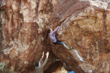 Bouldering in Hueco Tanks on 12/21/2018 with Blue Lizard Climbing and Yoga

Filename: SRM_20181221_1218430.jpg
Aperture: f/5.6
Shutter Speed: 1/320
Body: Canon EOS-1D Mark II
Lens: Canon EF 50mm f/1.8 II