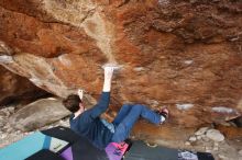 Bouldering in Hueco Tanks on 12/21/2018 with Blue Lizard Climbing and Yoga

Filename: SRM_20181221_1230100.jpg
Aperture: f/5.6
Shutter Speed: 1/250
Body: Canon EOS-1D Mark II
Lens: Canon EF 16-35mm f/2.8 L