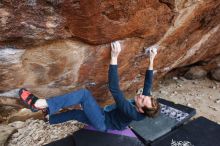 Bouldering in Hueco Tanks on 12/21/2018 with Blue Lizard Climbing and Yoga

Filename: SRM_20181221_1239540.jpg
Aperture: f/5.0
Shutter Speed: 1/250
Body: Canon EOS-1D Mark II
Lens: Canon EF 16-35mm f/2.8 L