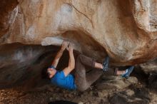 Bouldering in Hueco Tanks on 12/21/2018 with Blue Lizard Climbing and Yoga

Filename: SRM_20181221_1320050.jpg
Aperture: f/3.5
Shutter Speed: 1/250
Body: Canon EOS-1D Mark II
Lens: Canon EF 50mm f/1.8 II