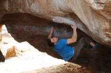 Bouldering in Hueco Tanks on 12/21/2018 with Blue Lizard Climbing and Yoga

Filename: SRM_20181221_1346030.jpg
Aperture: f/4.5
Shutter Speed: 1/250
Body: Canon EOS-1D Mark II
Lens: Canon EF 50mm f/1.8 II