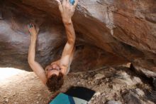 Bouldering in Hueco Tanks on 12/21/2018 with Blue Lizard Climbing and Yoga

Filename: SRM_20181221_1405480.jpg
Aperture: f/2.8
Shutter Speed: 1/250
Body: Canon EOS-1D Mark II
Lens: Canon EF 16-35mm f/2.8 L