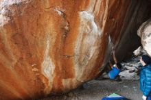 Bouldering in Hueco Tanks on 12/21/2018 with Blue Lizard Climbing and Yoga

Filename: SRM_20181221_1500120.jpg
Aperture: f/4.5
Shutter Speed: 1/250
Body: Canon EOS-1D Mark II
Lens: Canon EF 16-35mm f/2.8 L