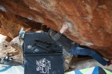 Bouldering in Hueco Tanks on 12/21/2018 with Blue Lizard Climbing and Yoga

Filename: SRM_20181221_1701380.jpg
Aperture: f/2.2
Shutter Speed: 1/250
Body: Canon EOS-1D Mark II
Lens: Canon EF 50mm f/1.8 II