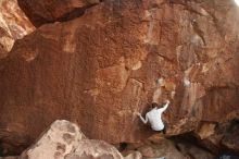 Bouldering in Hueco Tanks on 12/21/2018 with Blue Lizard Climbing and Yoga

Filename: SRM_20181221_1749490.jpg
Aperture: f/3.2
Shutter Speed: 1/250
Body: Canon EOS-1D Mark II
Lens: Canon EF 16-35mm f/2.8 L