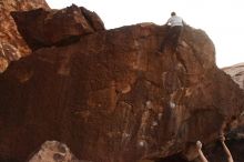 Bouldering in Hueco Tanks on 12/21/2018 with Blue Lizard Climbing and Yoga

Filename: SRM_20181221_1750370.jpg
Aperture: f/4.5
Shutter Speed: 1/250
Body: Canon EOS-1D Mark II
Lens: Canon EF 16-35mm f/2.8 L