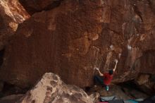 Bouldering in Hueco Tanks on 12/21/2018 with Blue Lizard Climbing and Yoga

Filename: SRM_20181221_1752070.jpg
Aperture: f/4.0
Shutter Speed: 1/250
Body: Canon EOS-1D Mark II
Lens: Canon EF 16-35mm f/2.8 L