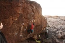 Bouldering in Hueco Tanks on 12/21/2018 with Blue Lizard Climbing and Yoga

Filename: SRM_20181221_1753400.jpg
Aperture: f/4.0
Shutter Speed: 1/200
Body: Canon EOS-1D Mark II
Lens: Canon EF 16-35mm f/2.8 L