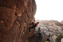 Bouldering in Hueco Tanks on 12/21/2018 with Blue Lizard Climbing and Yoga

Filename: SRM_20181221_1753530.jpg
Aperture: f/4.0
Shutter Speed: 1/200
Body: Canon EOS-1D Mark II
Lens: Canon EF 16-35mm f/2.8 L