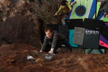 Bouldering in Hueco Tanks on 12/21/2018 with Blue Lizard Climbing and Yoga

Filename: SRM_20181221_1800590.jpg
Aperture: f/4.0
Shutter Speed: 1/200
Body: Canon EOS-1D Mark II
Lens: Canon EF 16-35mm f/2.8 L