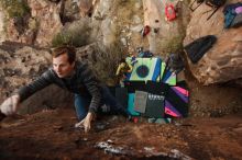 Bouldering in Hueco Tanks on 12/21/2018 with Blue Lizard Climbing and Yoga

Filename: SRM_20181221_1801210.jpg
Aperture: f/4.0
Shutter Speed: 1/125
Body: Canon EOS-1D Mark II
Lens: Canon EF 16-35mm f/2.8 L