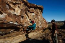 Bouldering in Hueco Tanks on 12/22/2018 with Blue Lizard Climbing and Yoga

Filename: SRM_20181222_0953260.jpg
Aperture: f/5.6
Shutter Speed: 1/1000
Body: Canon EOS-1D Mark II
Lens: Canon EF 16-35mm f/2.8 L