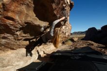 Bouldering in Hueco Tanks on 12/22/2018 with Blue Lizard Climbing and Yoga

Filename: SRM_20181222_0956180.jpg
Aperture: f/5.6
Shutter Speed: 1/320
Body: Canon EOS-1D Mark II
Lens: Canon EF 16-35mm f/2.8 L